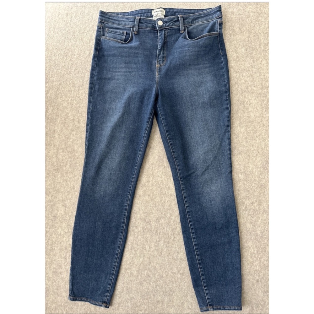 Lagence Margot High Rise Skinny Jeans Womens 31 New Vintage Wash Ankle Length
